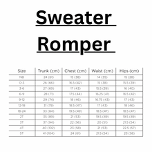 Load image into Gallery viewer, Mystery Sweater Rompers